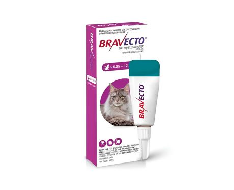 Bravecto Gatos 6.25 a 12.5 kg