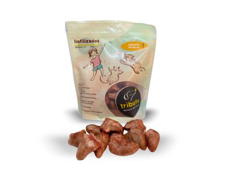 Tributo Snacks Liofilizado Corazon de Pollo