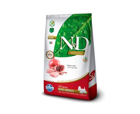 N&d Perro Adulto Mini Breed Pollo Granada