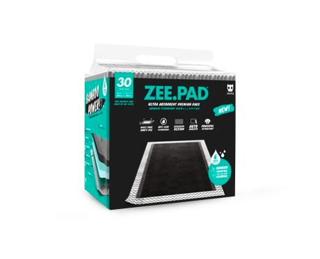 Zee.Pad Tapetes Grey 60x80 30 uni.