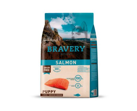 Bravery Large/Medium Breeds Puppy Salmón
