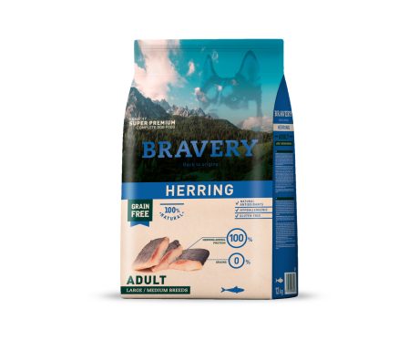 Bravery Large/Medium Breeds Adult Herring