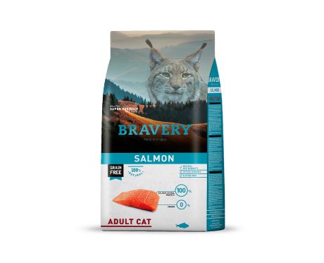 Bravery Salmón Adult Cat