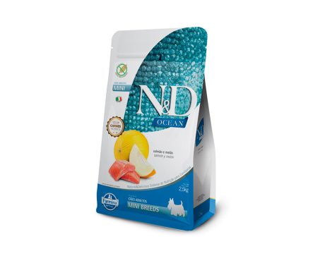 N&d Ocean Canine Adulto Mini Breed Salmón Melón